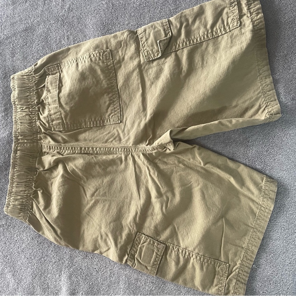 Boys Tan Cargo Shorts